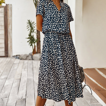 Polka Dot Kleid für Damen - Zanna