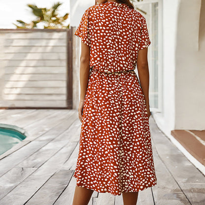 Polka Dot Kleid für Damen - Zanna