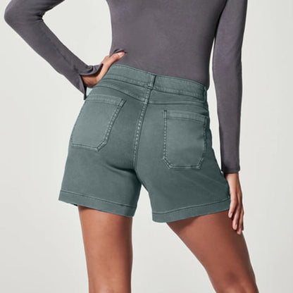 Stretch-Denim-Shorts zum Anziehen - Sena