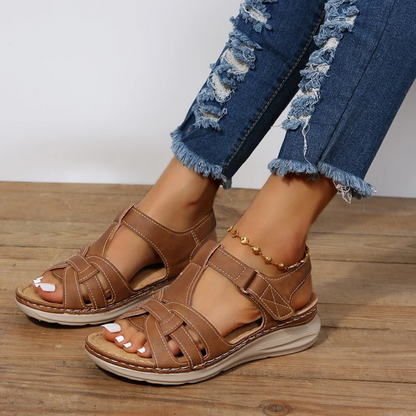 Wildleder Damen Sandalen - Alesia