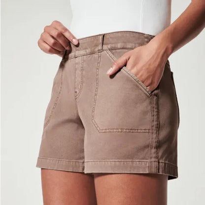 Stretch-Denim-Shorts zum Anziehen - Sena