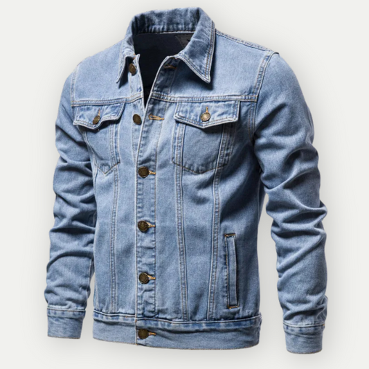 Klassische Denim Trucker Jacke für Männer - Pascal