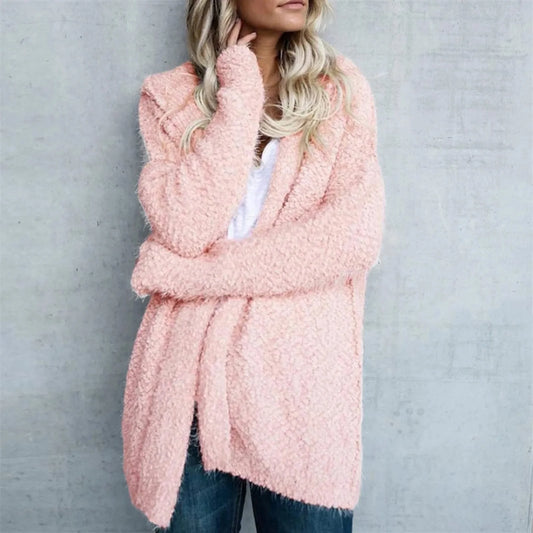 Oversized Teddy Jacke für Frauen - Aubrie