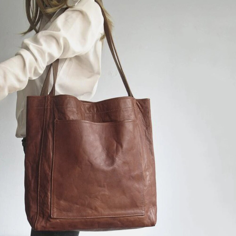 Damen Lederhandtasche - Avery