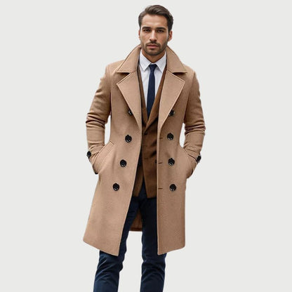 Doppelreihiger Mode-Trenchcoat für Herren - Adrian