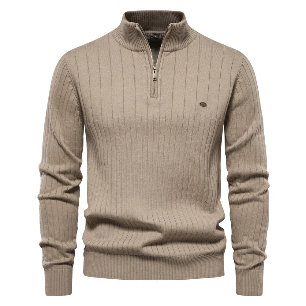 Neue Herbst Zip Pullover für Männer - Aiopeson