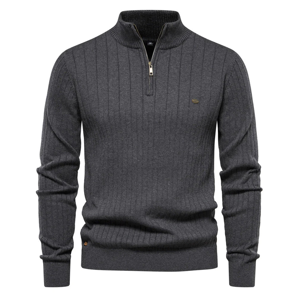 Neue Herbst Zip Pullover für Männer - Aiopeson