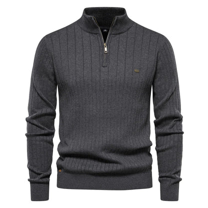 Neue Herbst Zip Pullover für Männer - Aiopeson