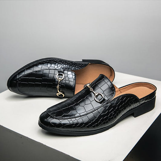 Elegante Lederhalbschuhe für Männer - Lark