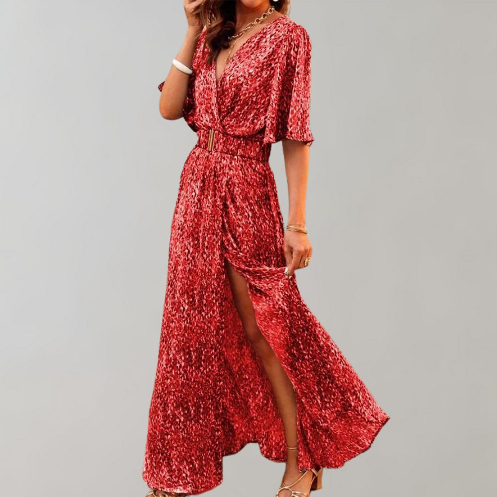 Maxi-Wickel-Sommerkleid - Chia