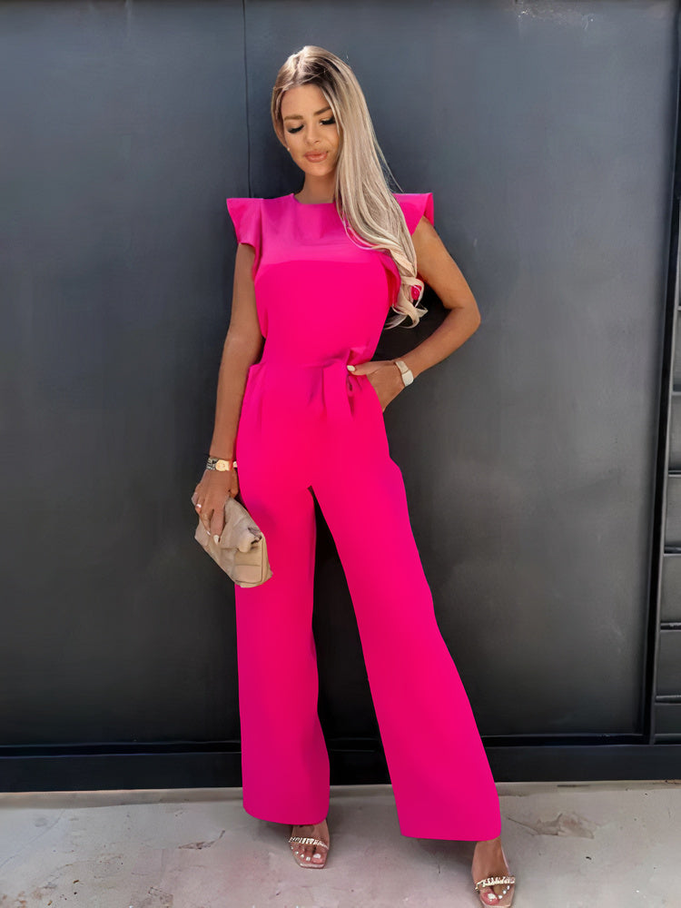 Eleganter Jumpsuit mit Rüschen - Cayce