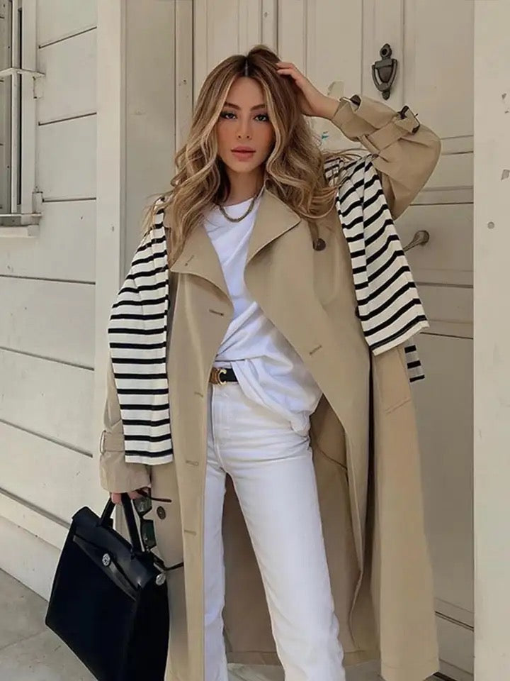 Eleganter Winter-Trenchcoat für Damen - Tirza