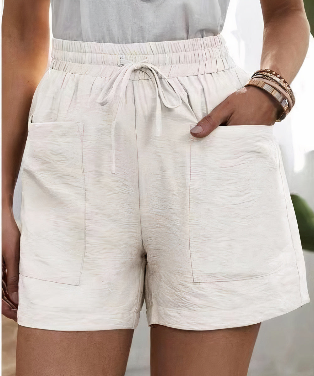 Hochtaillierte Sommershorts für Frauen - Cece