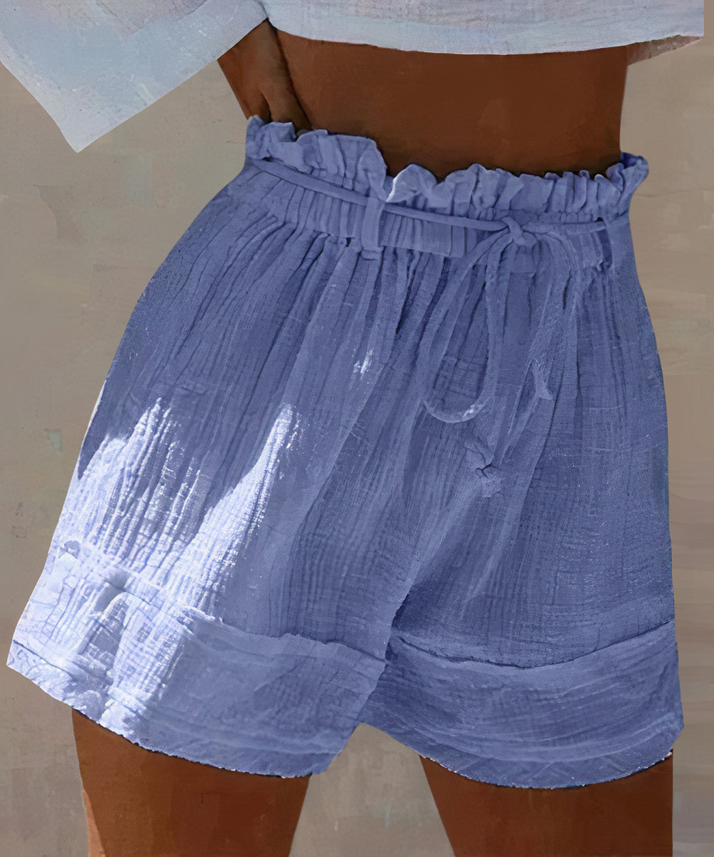 Hochtaillierte Sommershorts für Frauen - Cece