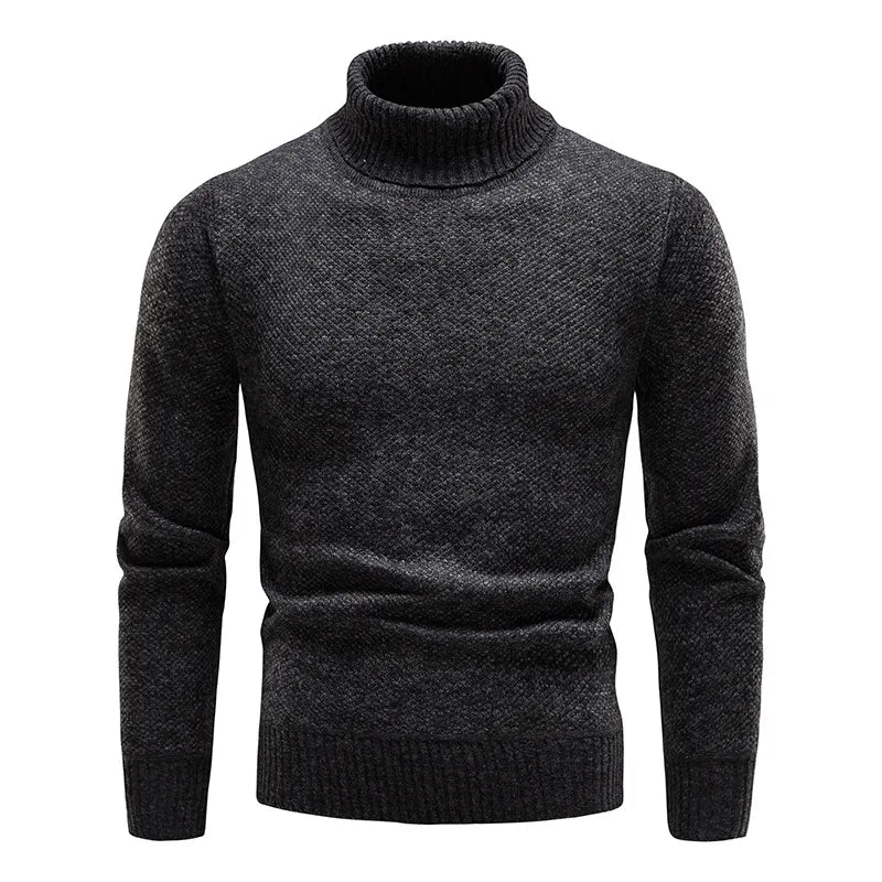 Rollkragenpullover aus Wolle - Dean