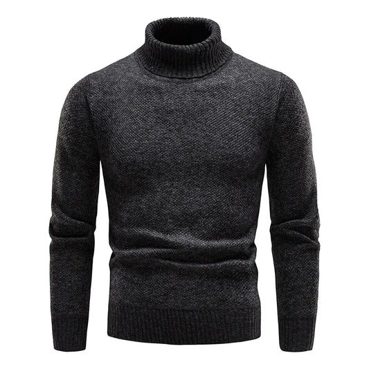 Rollkragenpullover aus Wolle - Dean