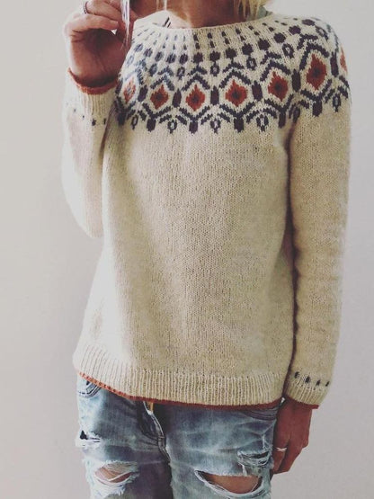 Vintage-Strickpullover - Eliora