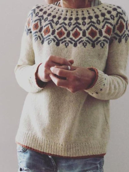 Vintage-Strickpullover - Eliora