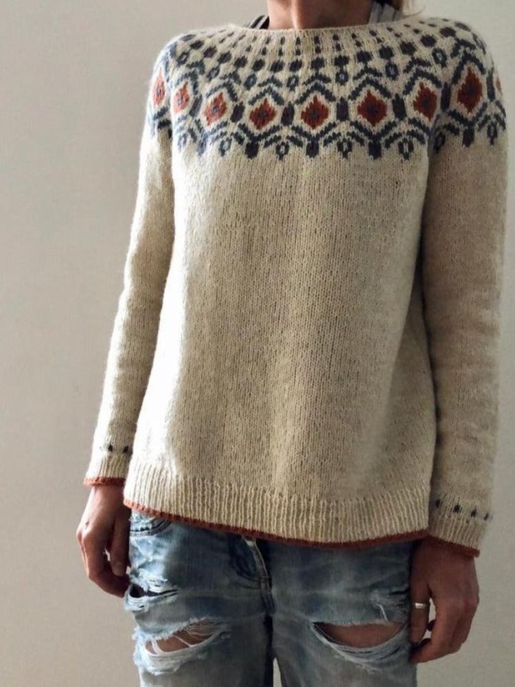 Vintage-Strickpullover - Eliora