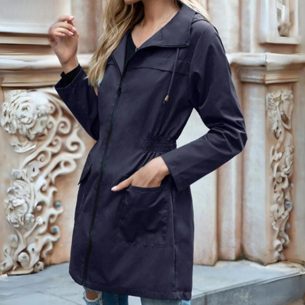 Stylischer Windbreaker Trenchcoat für Frauen - Elsa