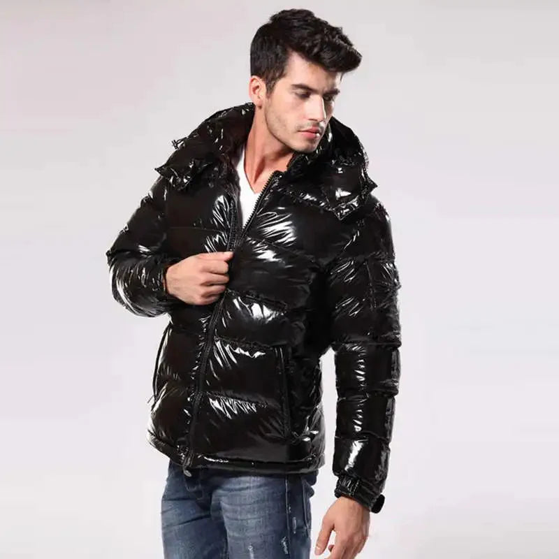 Herren-Winterjacke mit abnehmbarer Kapuze - Ervin