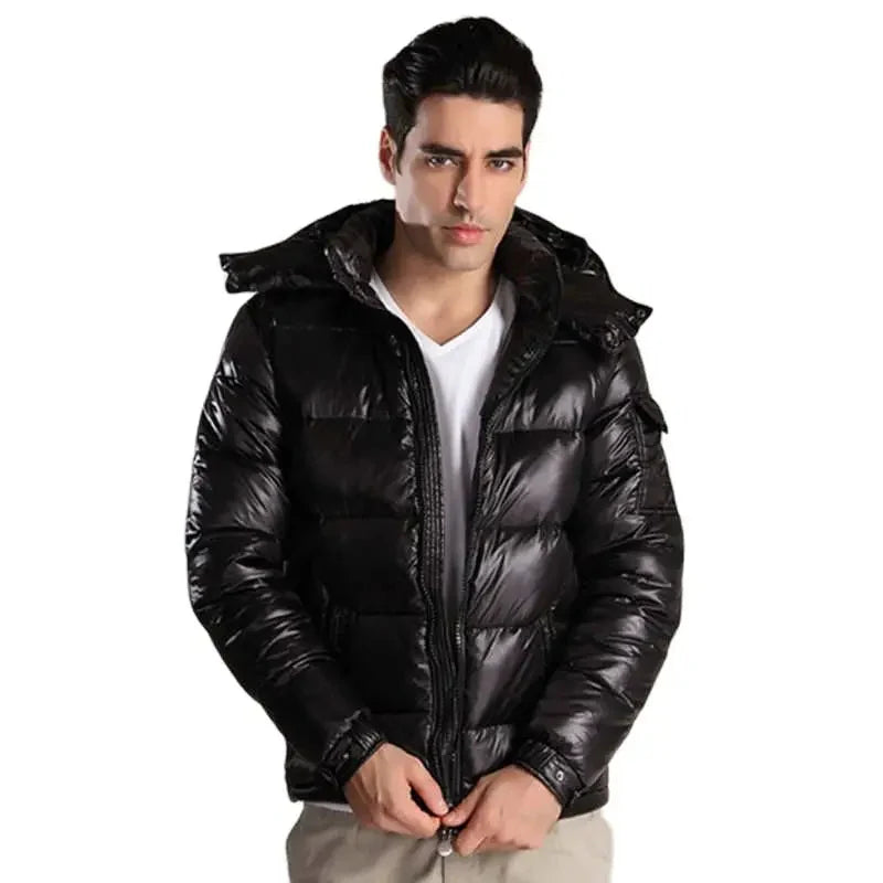 Herren-Winterjacke mit abnehmbarer Kapuze - Ervin