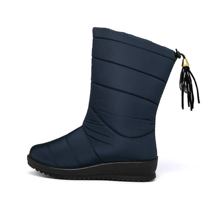 Warme weiche Damen-Winterstiefel - Suze