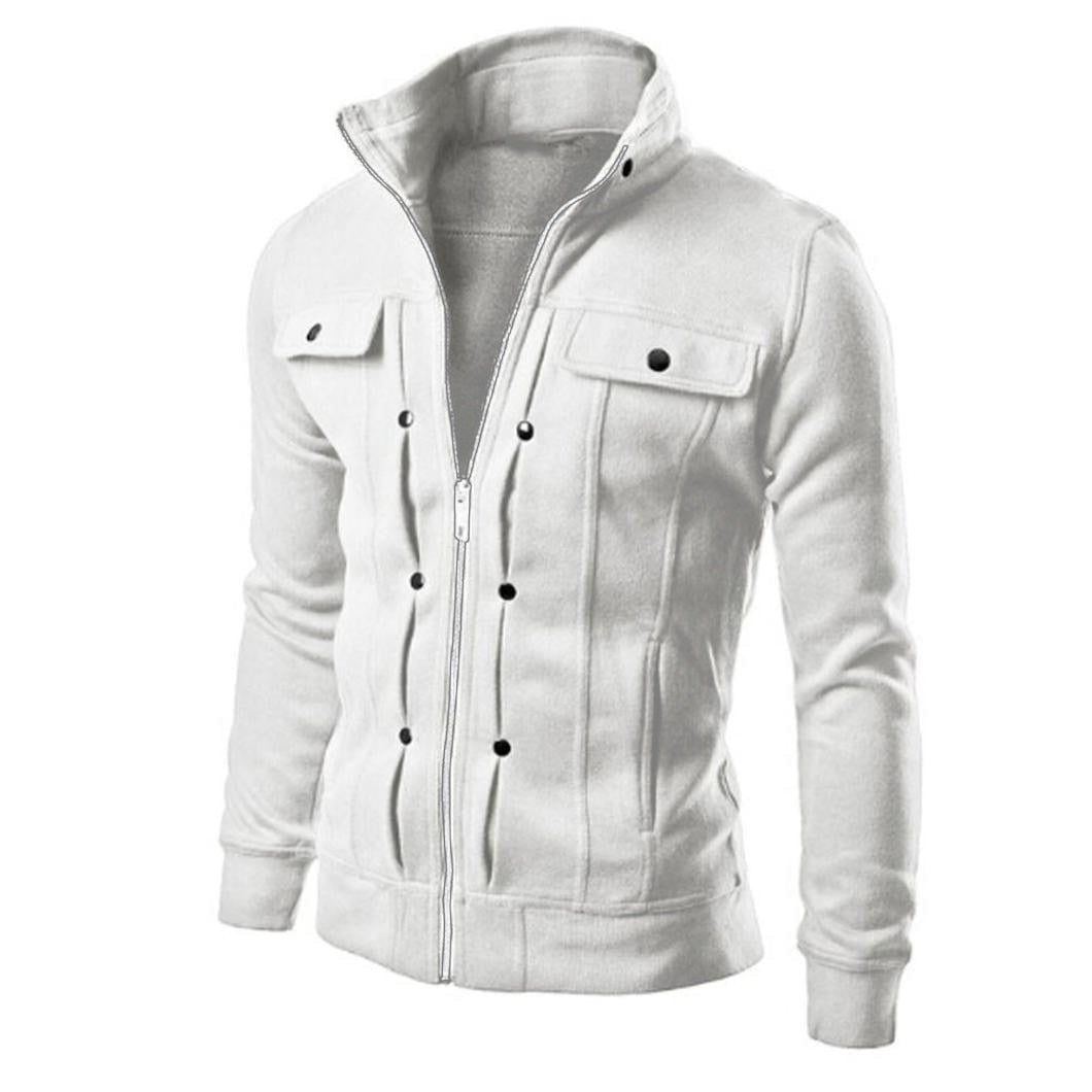 Elegante Herren-Zip-Up-Jacke - Gerod