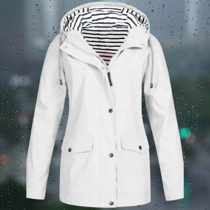 Regenfeste Windjacke für Frauen - Hellee