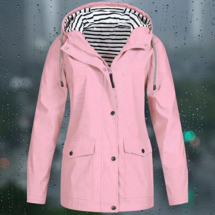 Regenfeste Windjacke für Frauen - Hellee