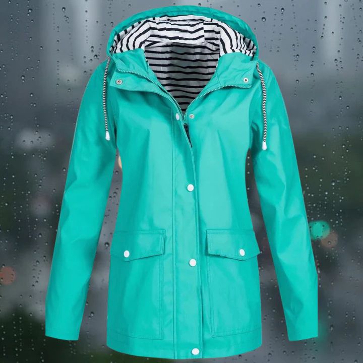 Regenfeste Windjacke für Frauen - Hellee