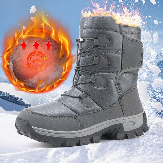 Warme Plüsch-Schneestiefel für Männer - Joss