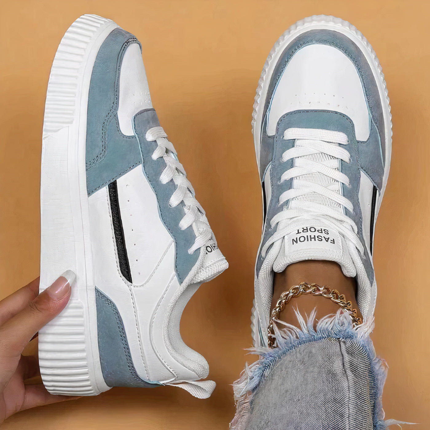 Stylische und bequeme Sneakers für Damen - Kera