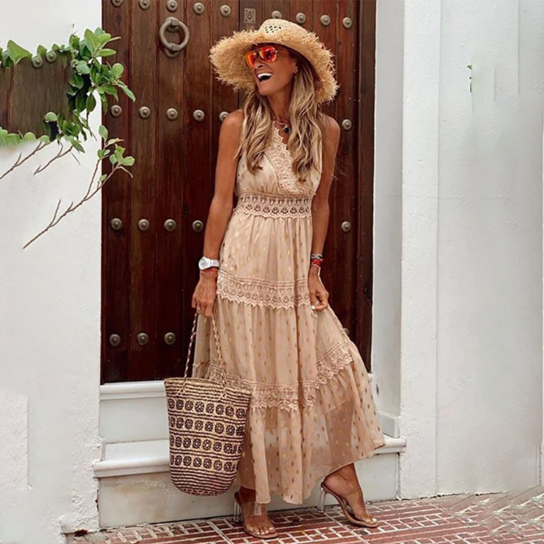 Elegantes Boho-Kleid für den Sommer - Raya