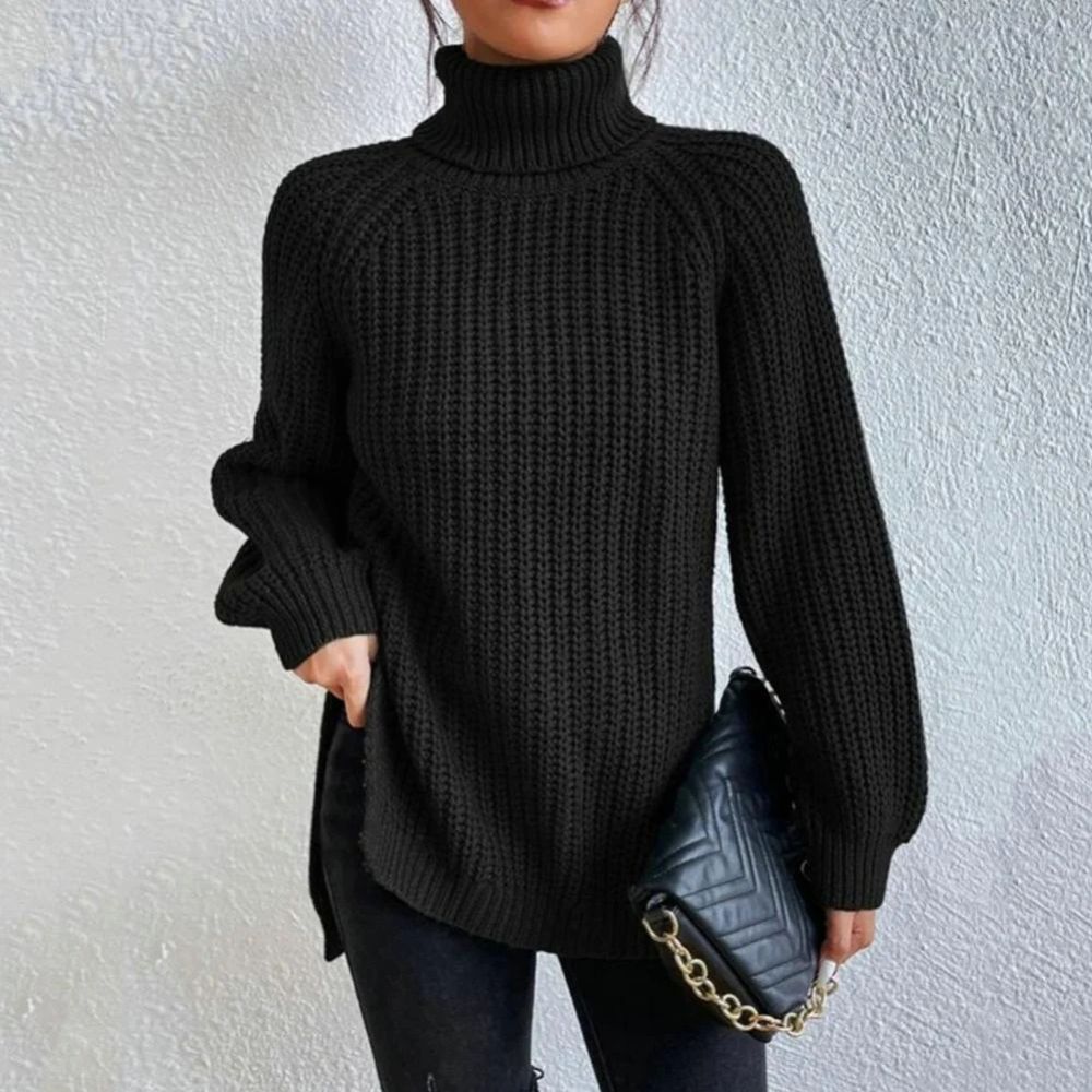 Eleganter Pullover mit Rollkragen - Loren