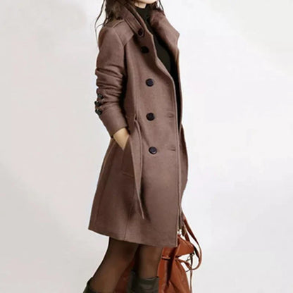 Elegante Damen Winter Trenchcoat - Tanja