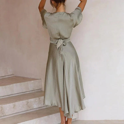 Fließendes Vintage-Kleid - Nore