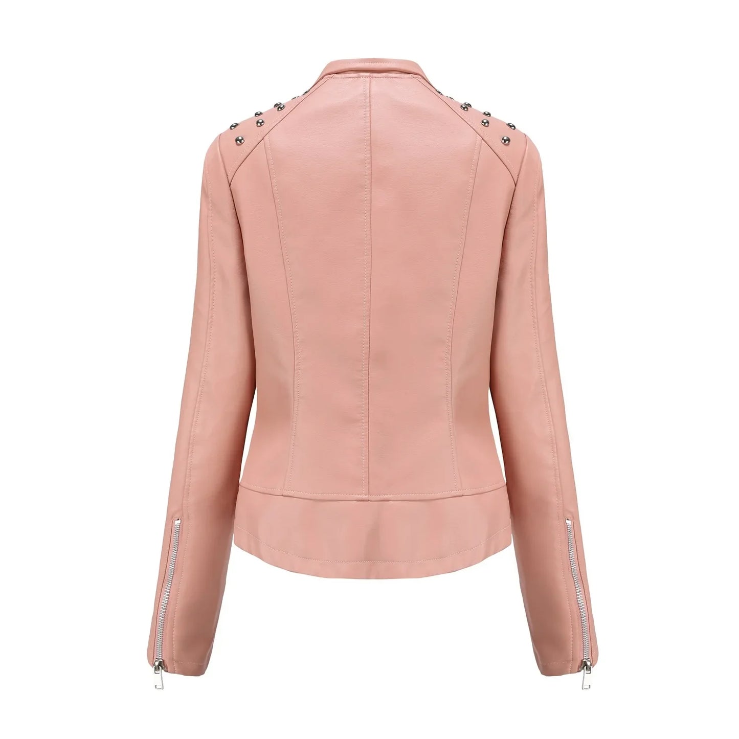 Stylische Slim Lederjacke - Doutzen