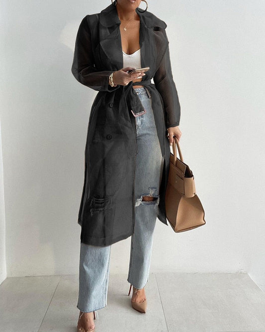 Trendy Trenchcoat für Frauen - Carmen