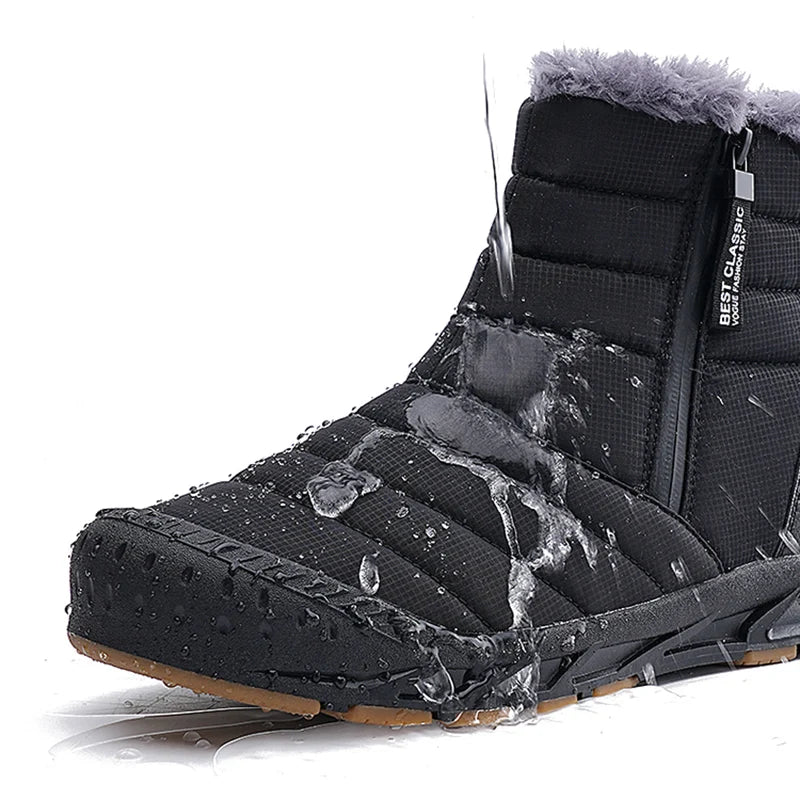 Elegante Winter-Schneestiefel für Männer - Rolfe