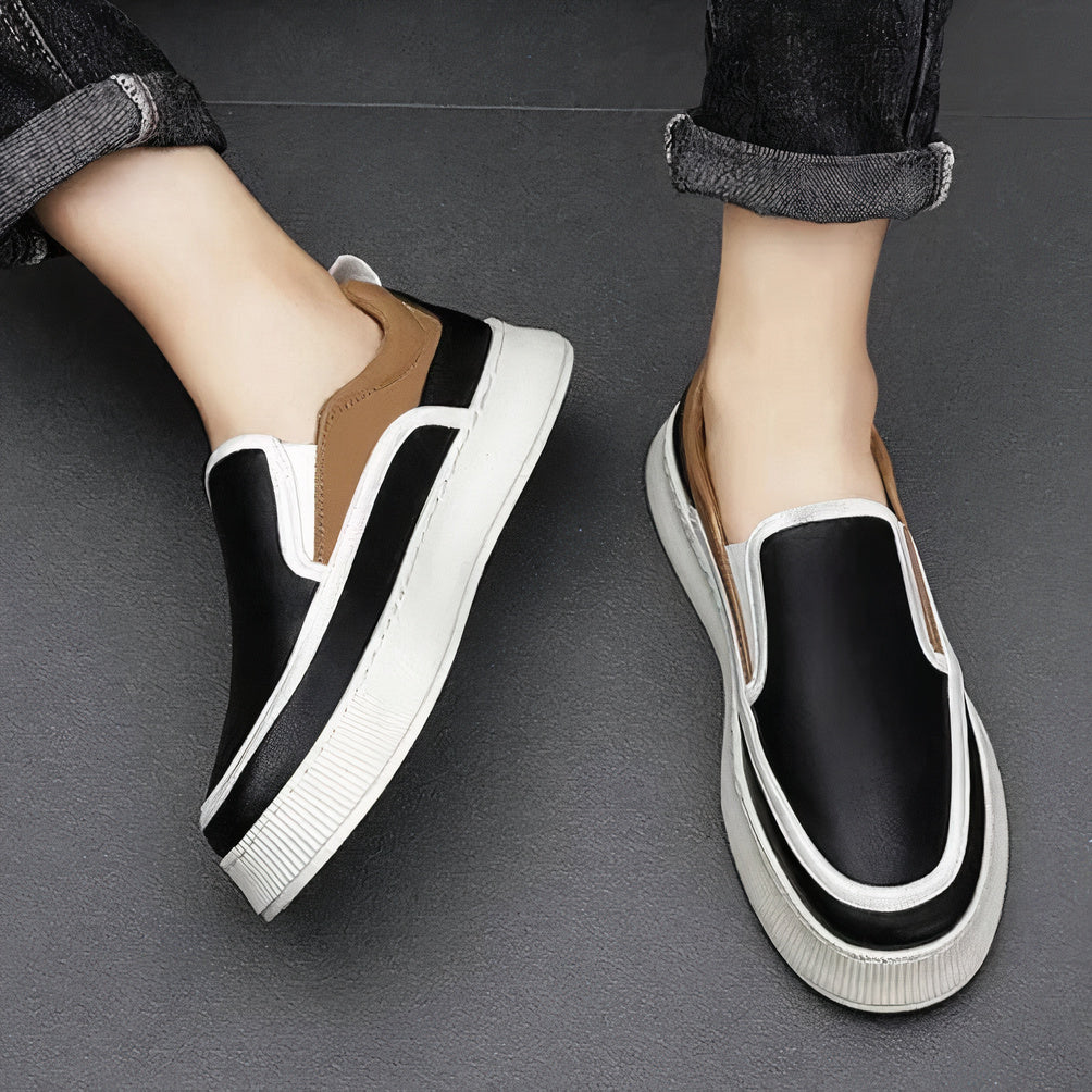 Klassische Canvas-Slip-On-Sneaker - Sylvan