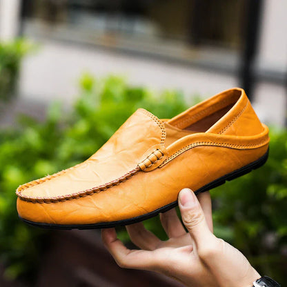 Orthopädische italienische Loafers aus Leder - Lance