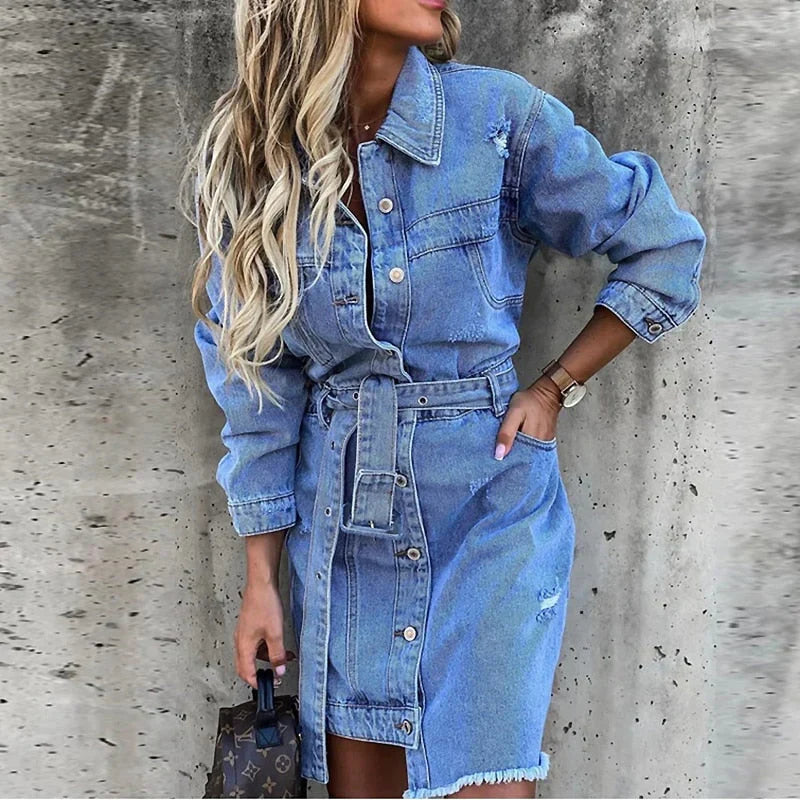 Denim-Kleid - Rayen