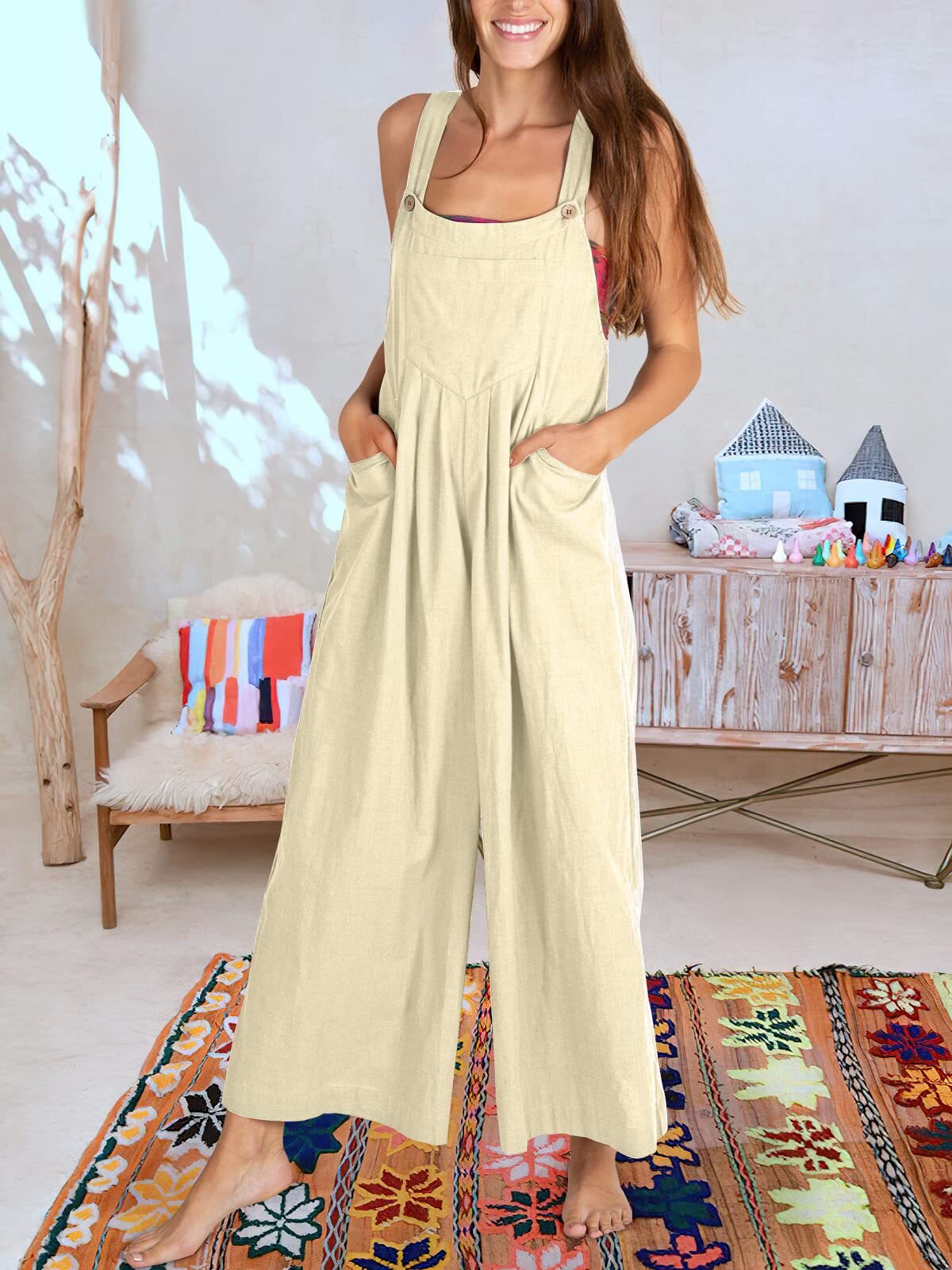 Ärmelloser Jumpsuit für Frauen - Tara