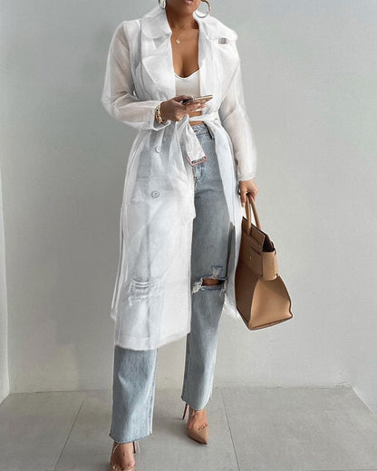 Trendy Trenchcoat für Frauen - Carmen