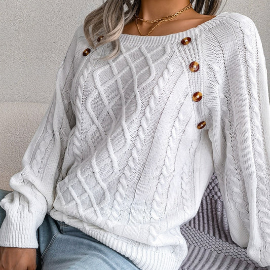 Stilvoller Strickpullover für Frauen - Adelinda