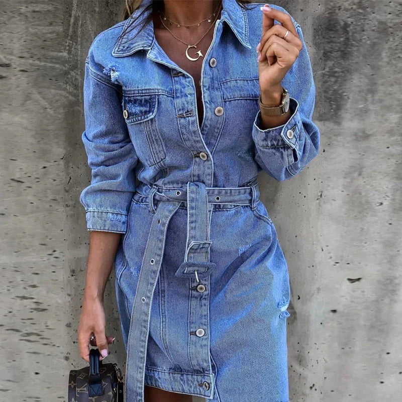 Denim-Kleid - Rayen