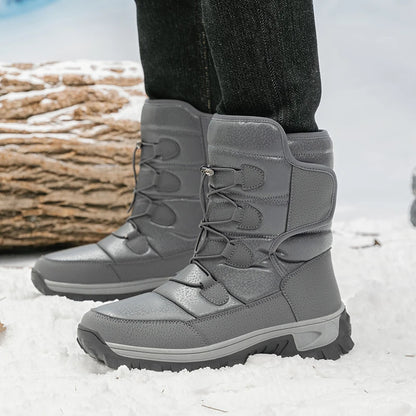 Warme Plüsch-Schneestiefel für Männer - Joss