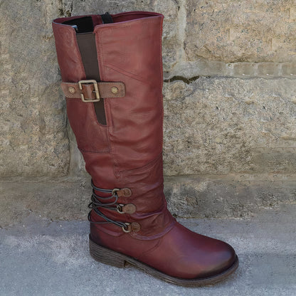 Stylische Mid-Calf Winterstiefel für Frauen - Selda