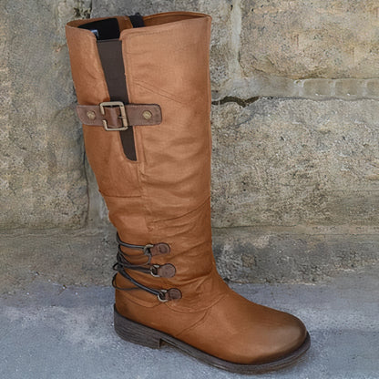 Stylische Mid-Calf Winterstiefel für Frauen - Selda